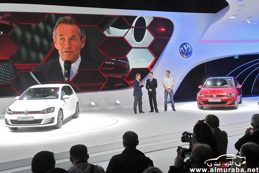 فولكس فاجن جي تي اي 2013 تنطلق في معرض باريس للسيارات Volkswagen Golf GTI 2013 14